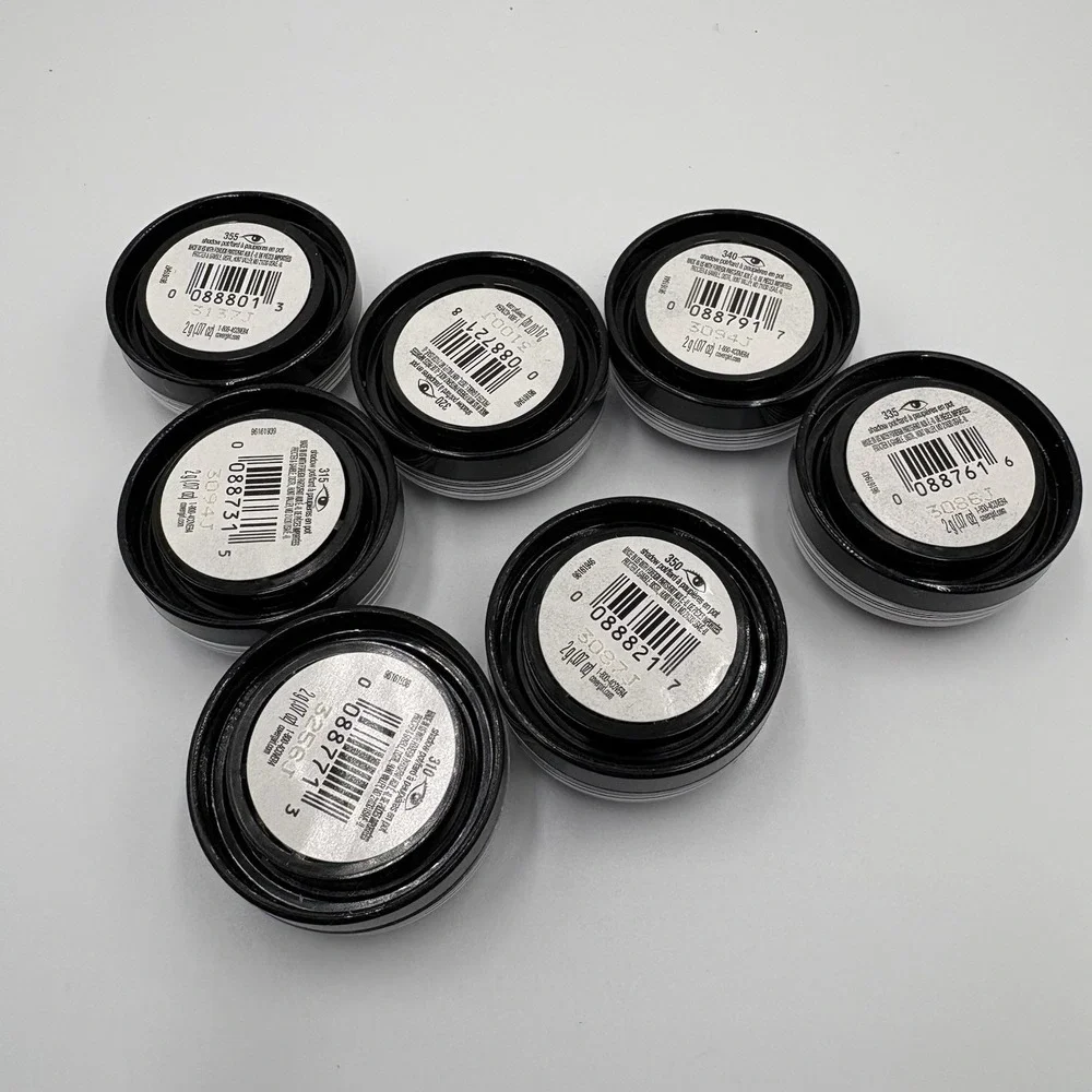 Lot Of 7 CoverGirl Flamed Out Shadow Pot‎ Eye Shadow Various Colors